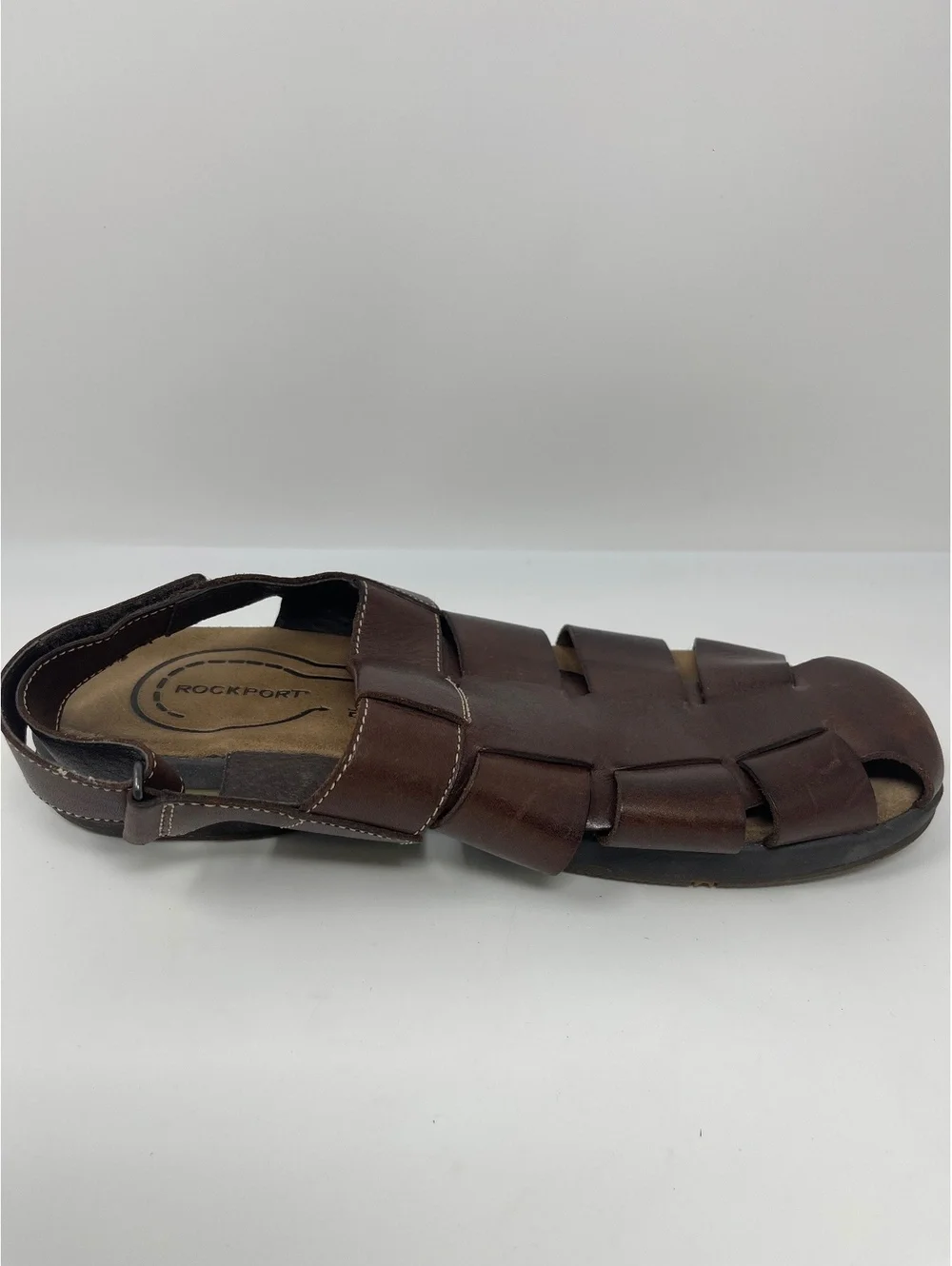Rockport Powered by DMX Leather Brown Sandals Men's Size 13M Hiking